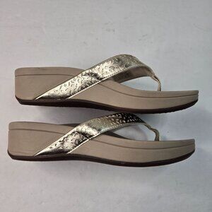 Vionic Sandals with Metallic Straps